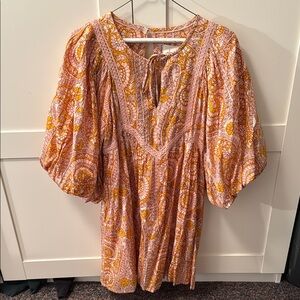 Anthropologie Bohemian Paisley Dress